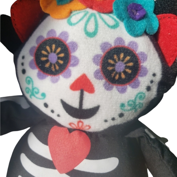 COPY - Sugar skull toy cat plush - Picture 3 of 6